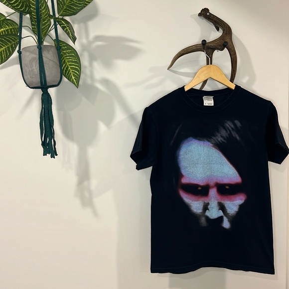 Marilyn Manson y2k Tshirt - Picture 1 of 4